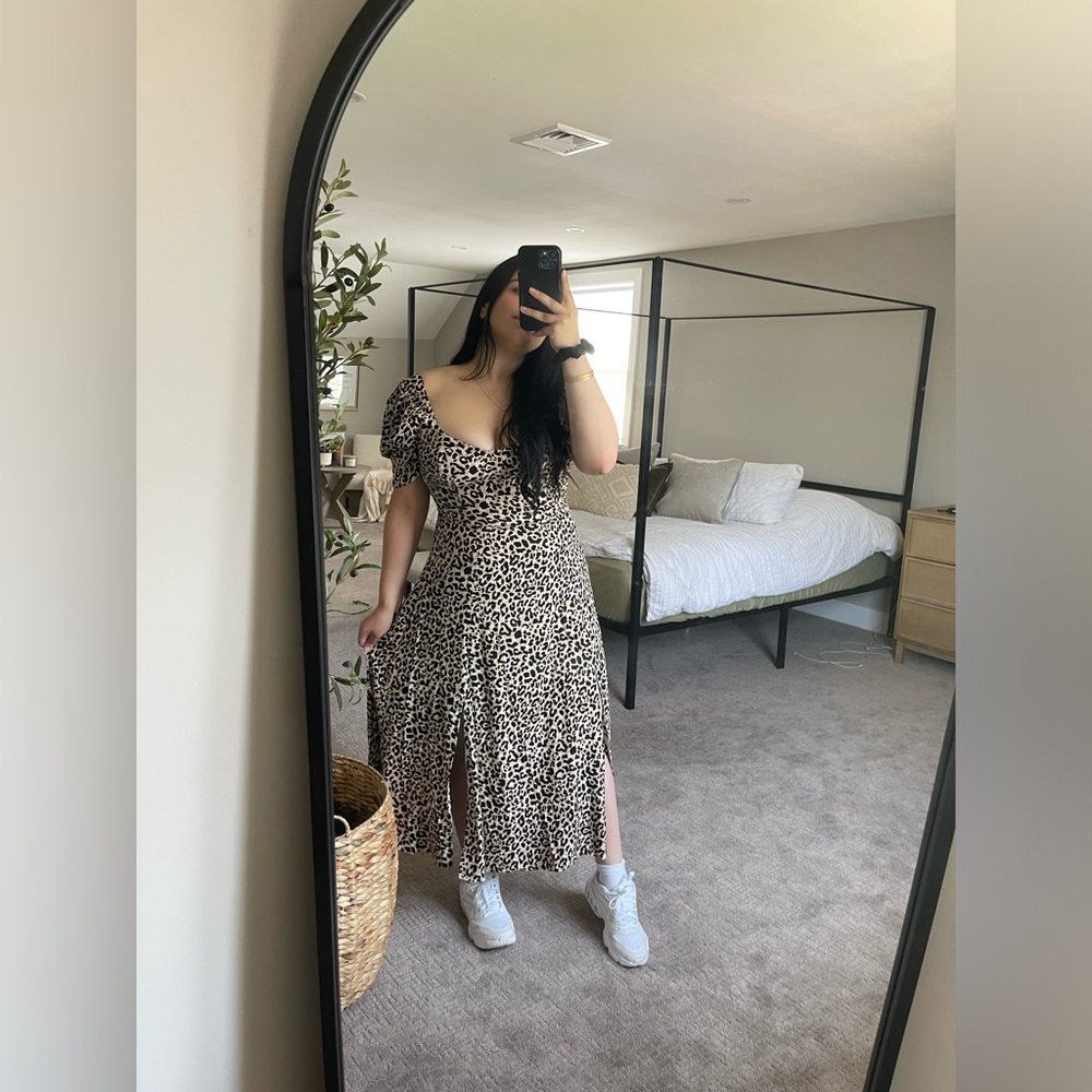 Animal Print Maxi